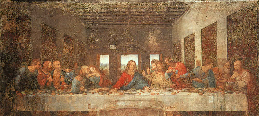  Leonardo  Da Vinci The Last Supper-l
